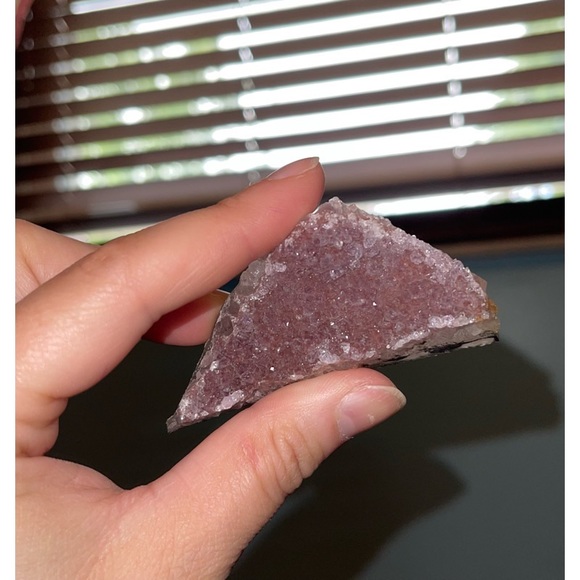 🌸✨NEW Modern Alchemy Creative Pinkish Purple Druzy Crystal - Picture 13 of 14